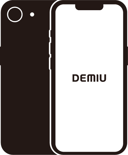 DEMIU iphone16 スマフォケース iPhone16eスマートフォンケース