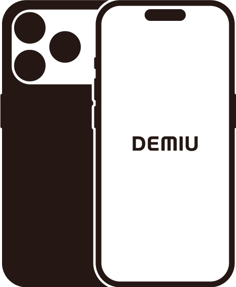 demiu iPhoneケース 17pro 黒　デミュウ DEMIU スマホケース DEMIU/デミュウ/BALLON_BLACK_ iPhone17