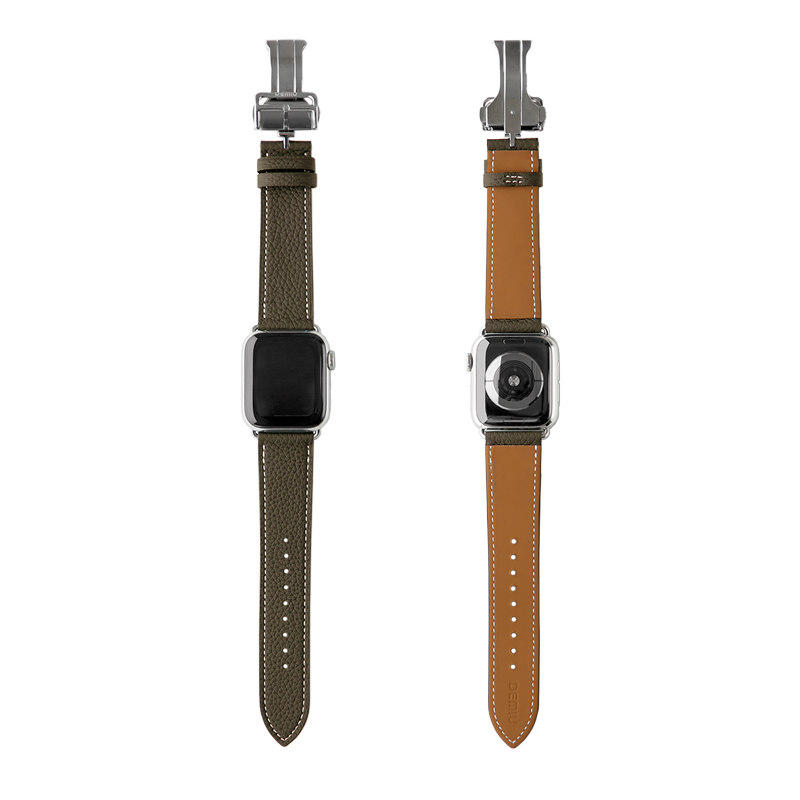 Apple Watchレザーバンド (38/40/41/42mm対応)