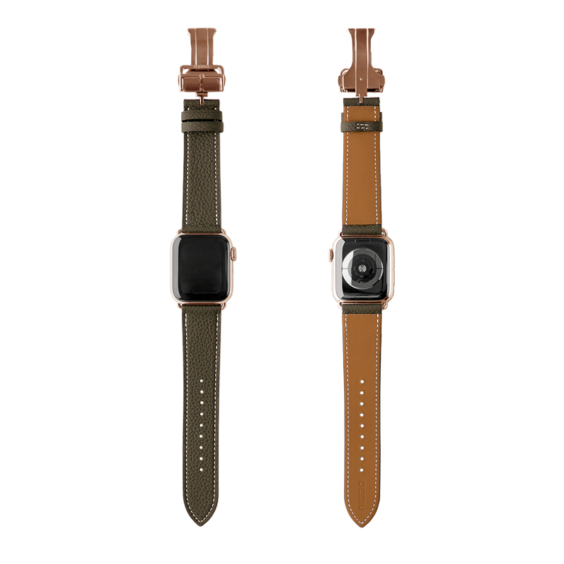 Apple Watchレザーバンド (38/40/41/42mm対応)