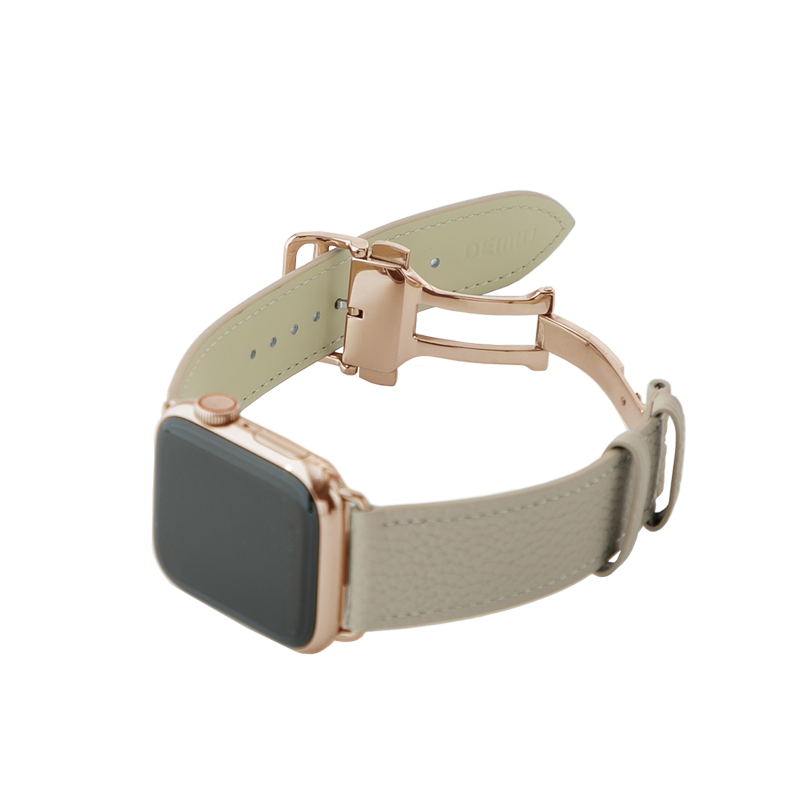 Apple Watchレザーバンド(42/44/45/46/49mm対応)