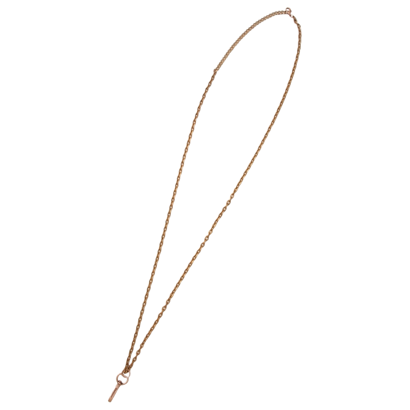 #カラー_ケーブルチェーン×ピンクゴールド