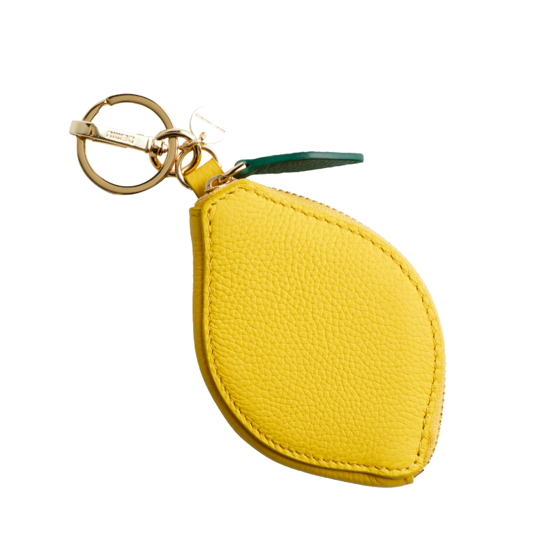 マルコモンドコラボレザーチャーム Lemon coincase