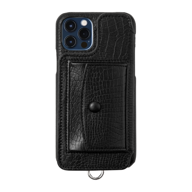 POCHE CROCO (with button) iPhone11Pro