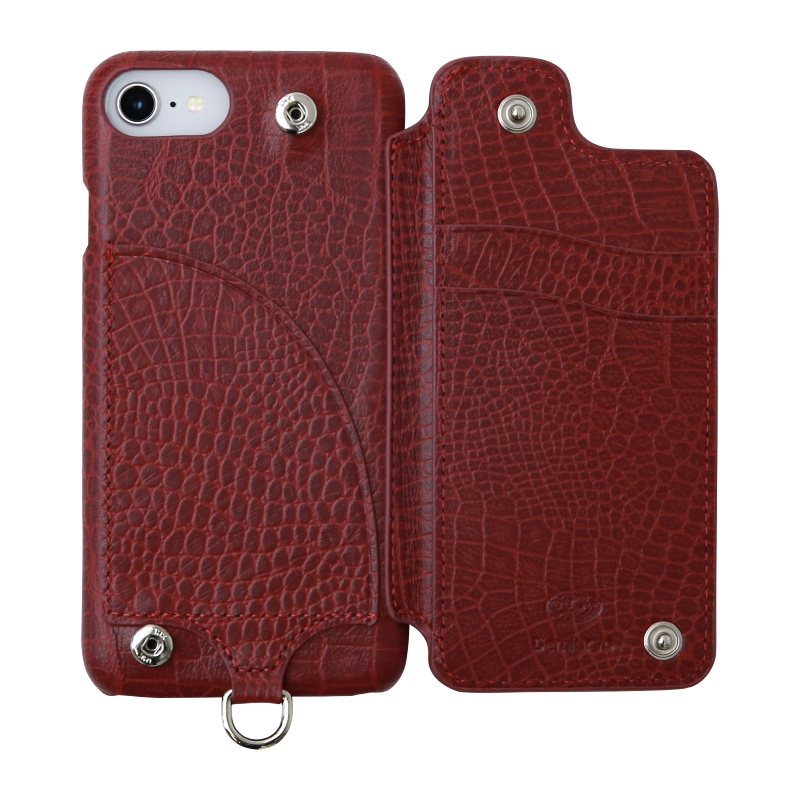 POCHE CROCO iPhoneSE3/SE2/8/7/6s/6