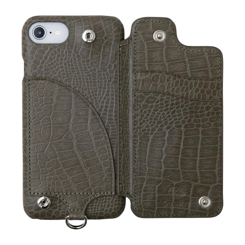 POCHE CROCO iPhoneSE3/SE2/8/7/6s/6