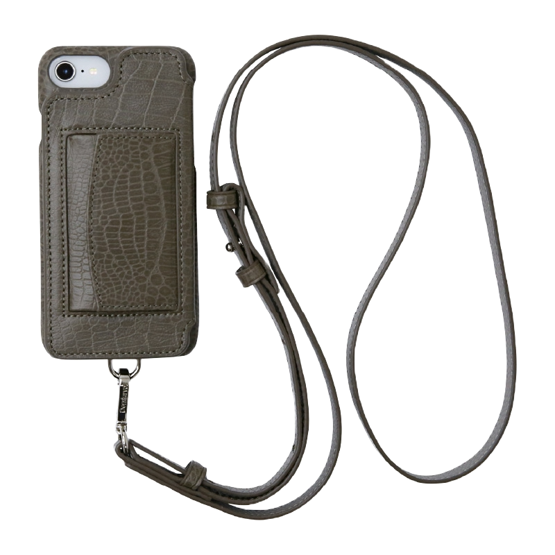 POCHE CROCO iPhoneSE3/SE2/8/7/6s/6