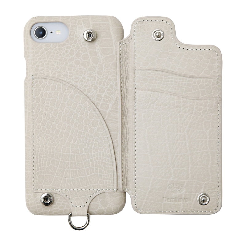 POCHE CROCO iPhoneSE3/SE2/8/7/6s/6