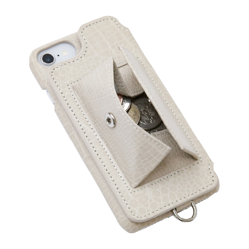 POCHE CROCO iPhoneSE3/SE2/8/7/6s/6