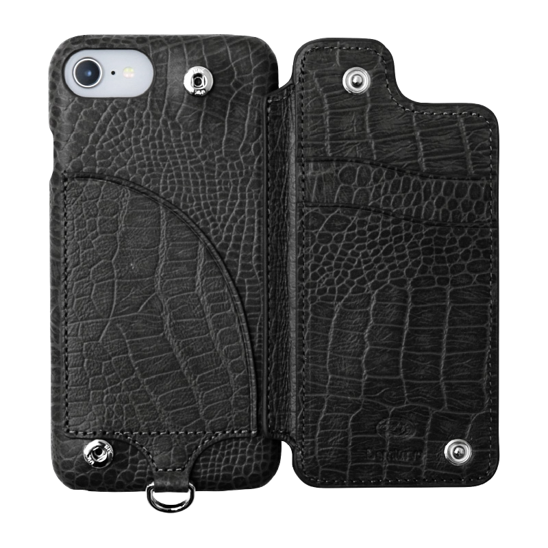 POCHE FLAT CROCO iPhoneSE3/SE2/8/7/6s/6