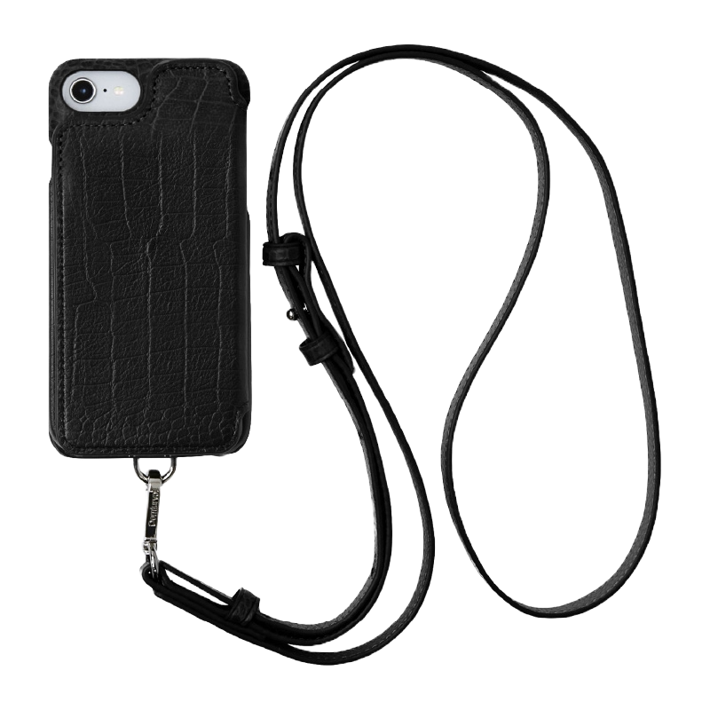 POCHE FLAT CROCO iPhoneSE3/SE2/8/7/6s/6