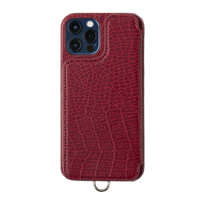 POCHE FLAT CROCO iPhone12 Pro/iPhone12