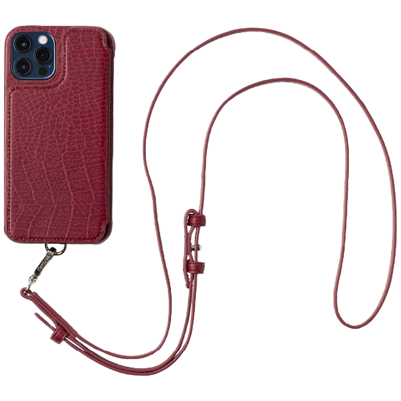 POCHE FLAT CROCO iPhone12 Pro/iPhone12