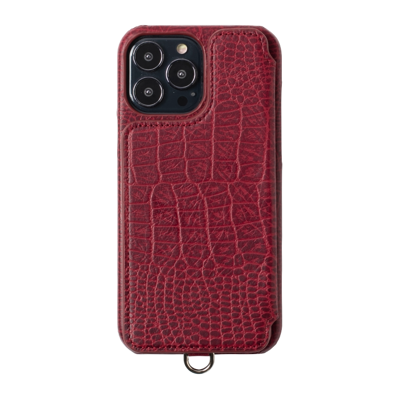 POCHE FLAT CROCO iPhone 13 Pro POCHE FLAT CROCO iPhone 13 Pro