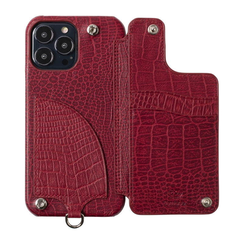 POCHE FLAT CROCO iPhone13 ProMax