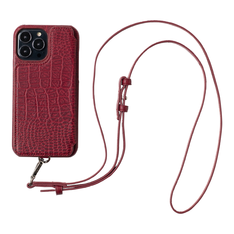 POCHE FLAT CROCO iPhone13 ProMax