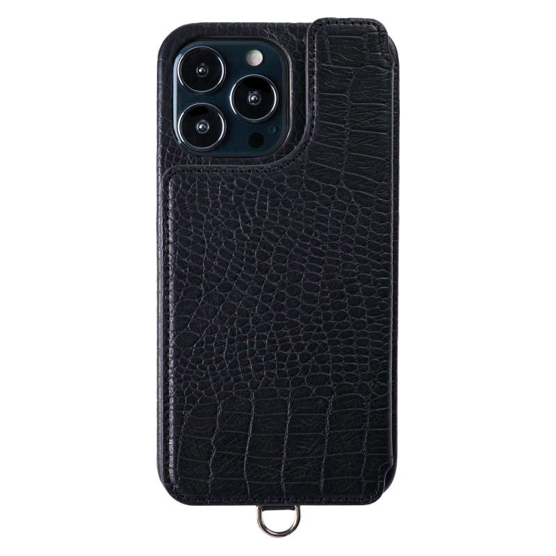 POCHE FLAT CROCO iPhone14ProMax