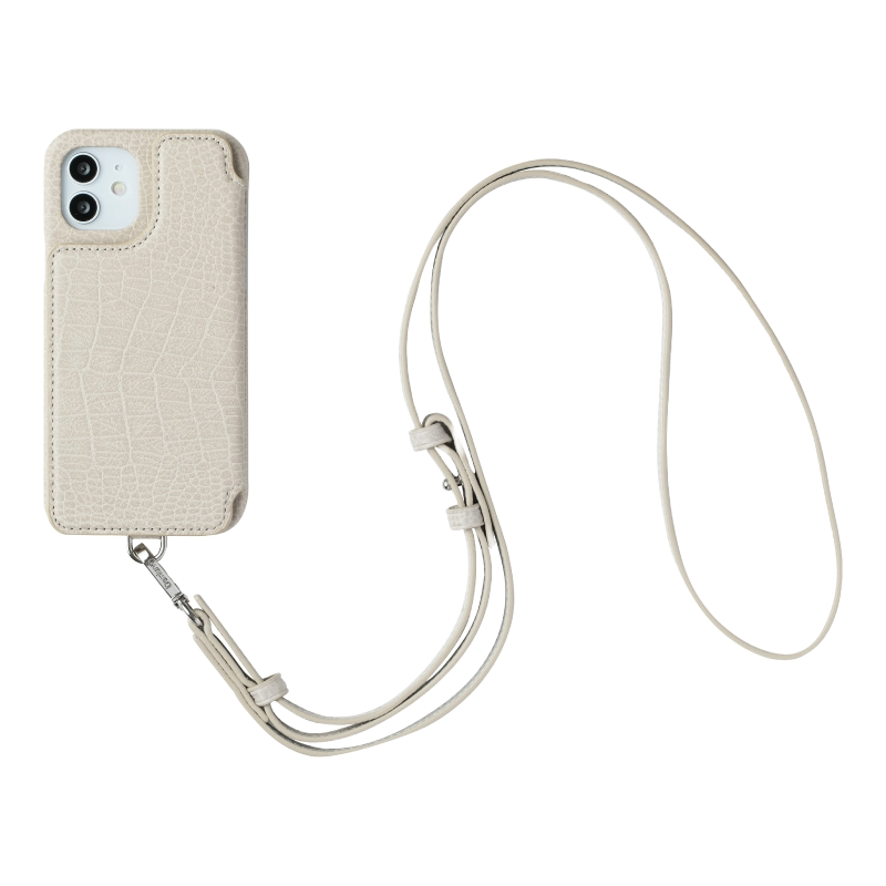POCHE FLAT CROCO iPhone12 Pro/iPhone12