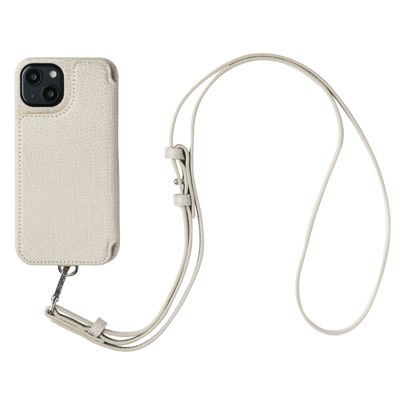 POCHE FLAT CROCO iPhone14【iPhone16e兼用可能】