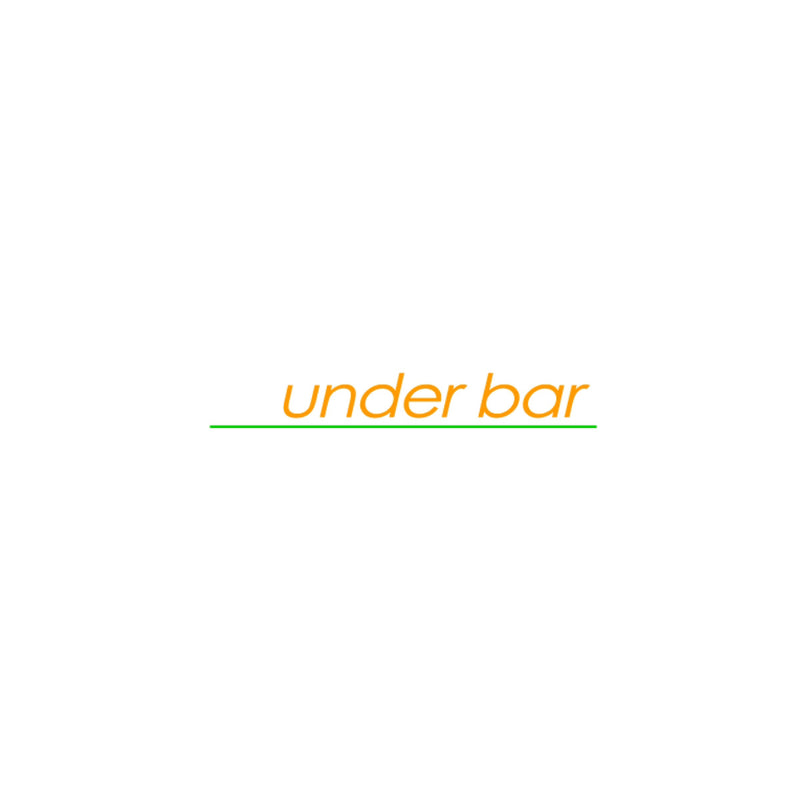 under bar　ポップアップイベント