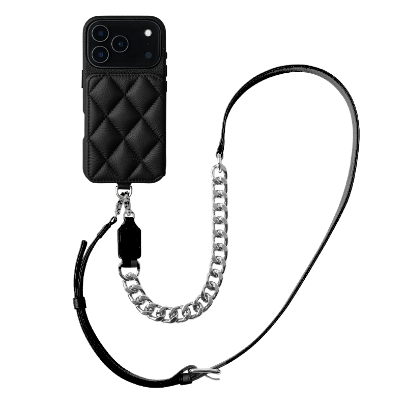 GRACE & ChaineDuo STRAP Reflet Strap Set for iPhone 17 Pro Max