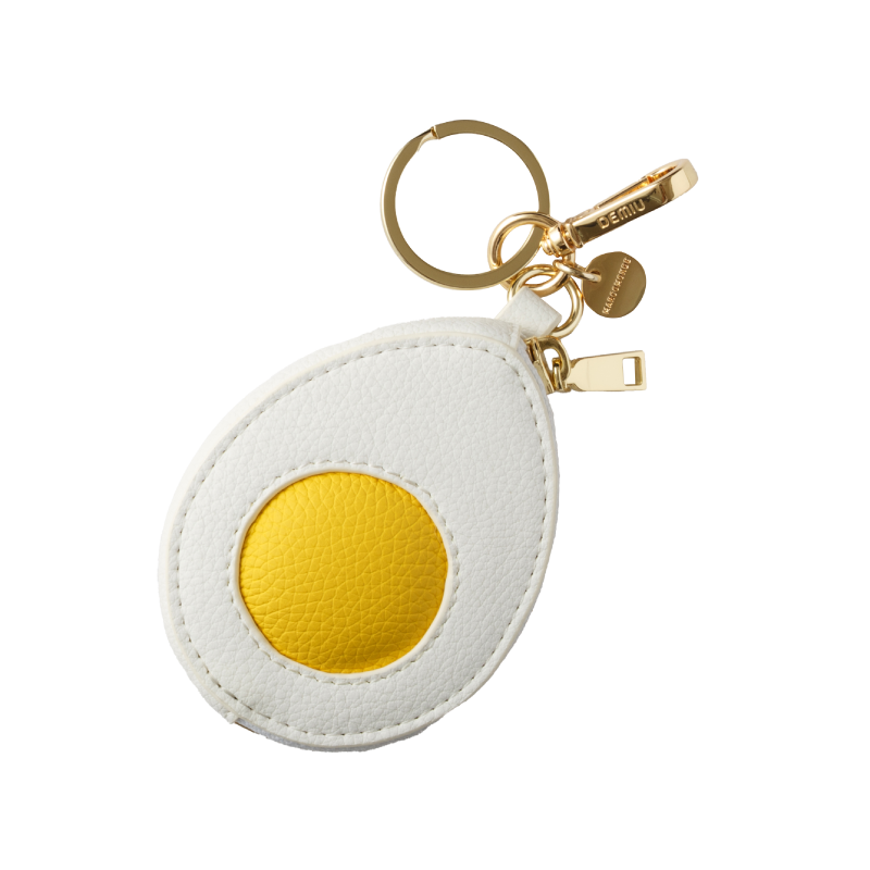 マルコモンドコラボレザーチャーム Egg coincase
