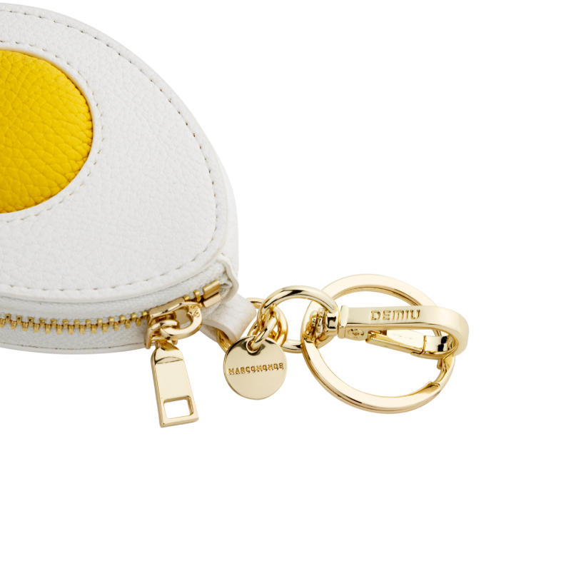 マルコモンドコラボレザーチャーム Egg coincase