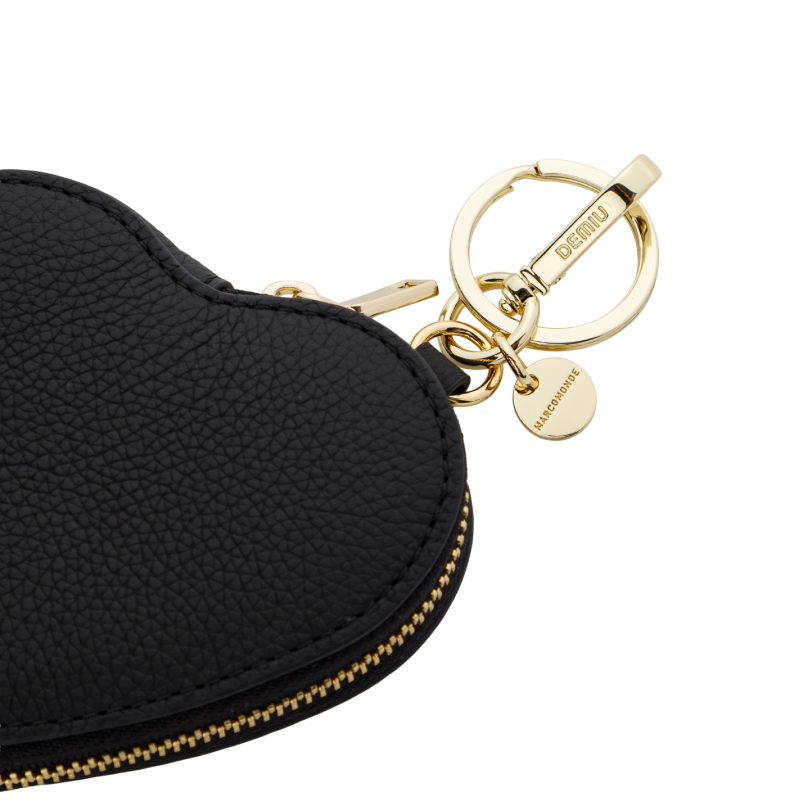 マルコモンドコラボレザーチャーム Heart coincase