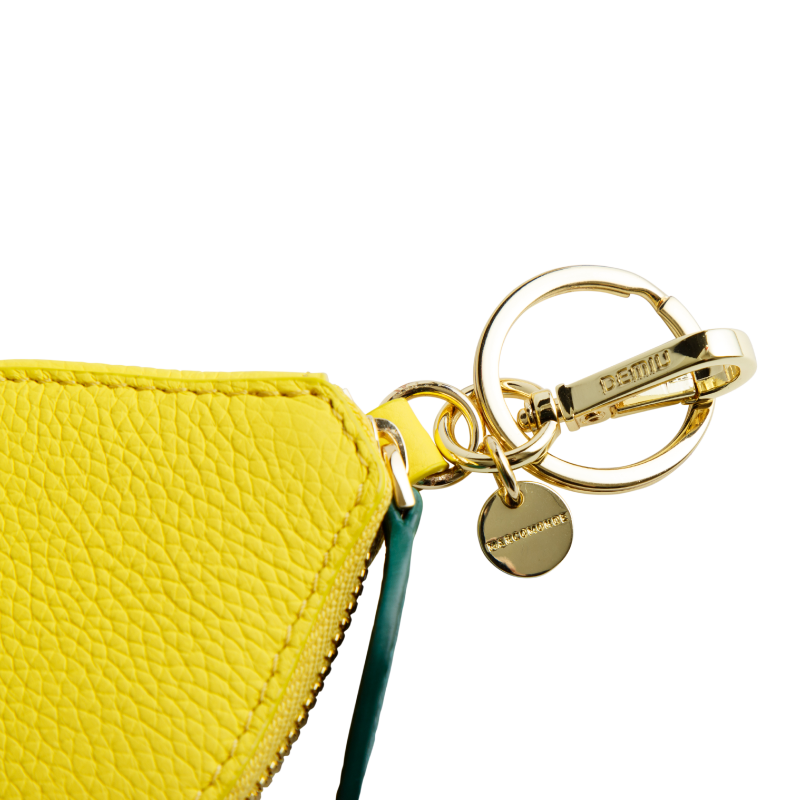 マルコモンドコラボレザーチャーム Lemon coincase