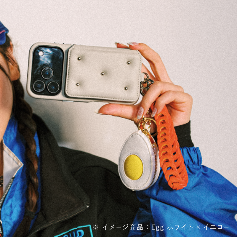 マルコモンドコラボレザーチャーム Heart coincase