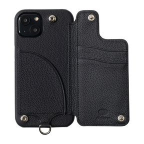 POCHE FLAT ストラップセット iPhone13mini