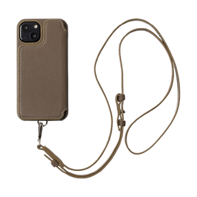 POCHE FLAT ストラップセット iPhone13mini