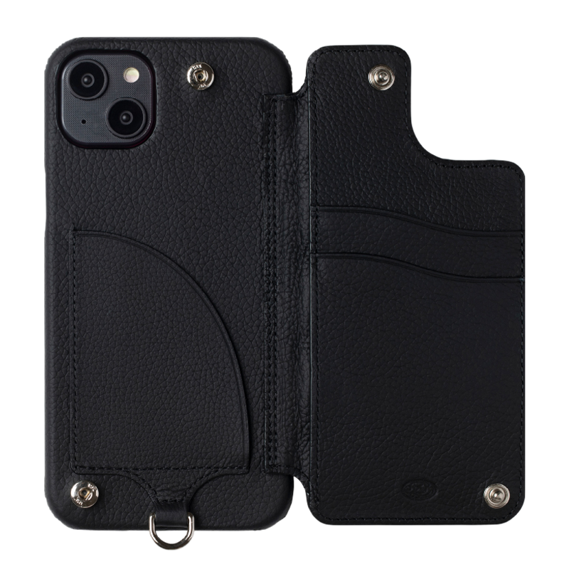 POCHE FLAT ストラップセット iPhone15