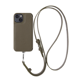 POCHE FLAT ストラップセット iPhone15