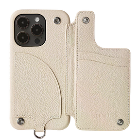 POCHE FLAT ストラップセット iPhone15Pro