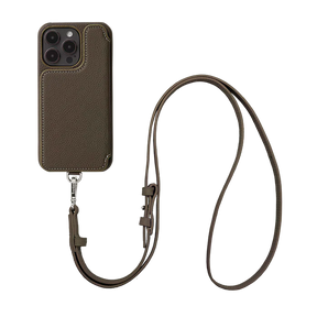 POCHE FLAT ストラップセット iPhone15Pro
