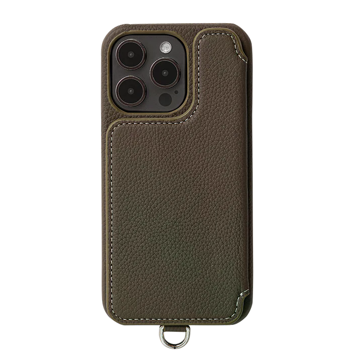 POCHE FLAT ストラップセット iPhone15Pro