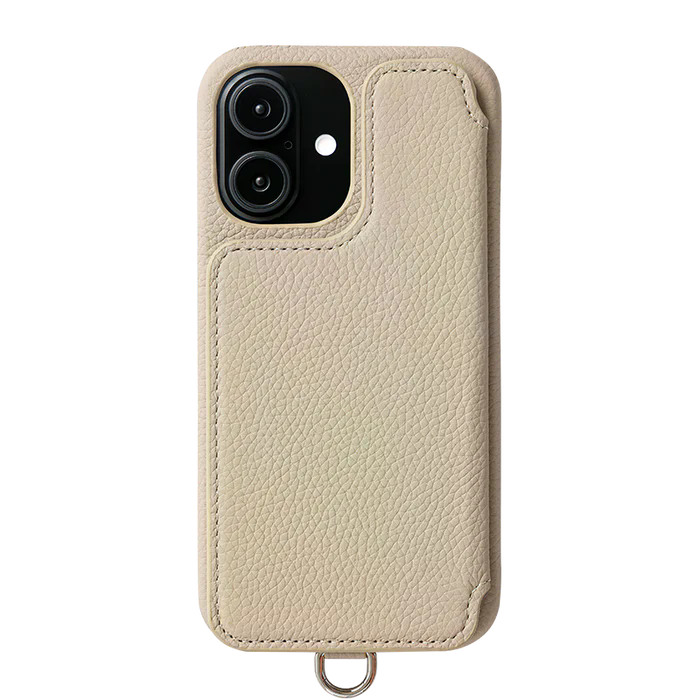 POCHE FLAT ストラップセット iPhone16