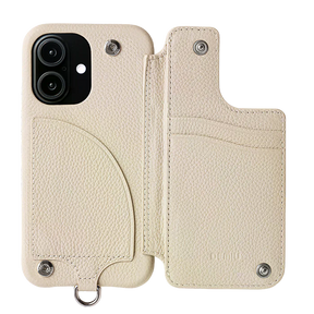 POCHE FLAT ストラップセット iPhone16