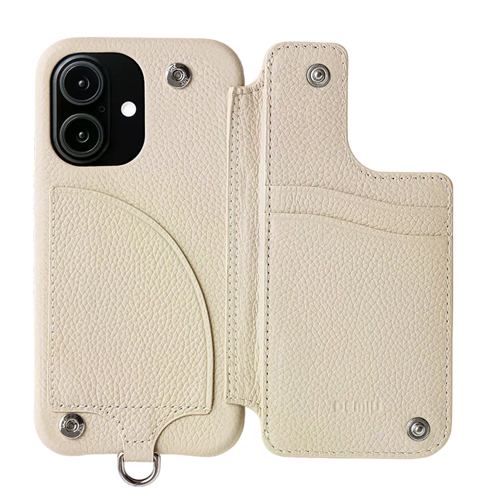 POCHE FLAT ストラップセット iPhone16