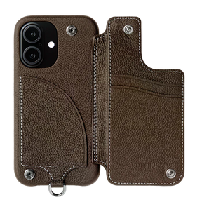 POCHE FLAT ストラップセット iPhone16