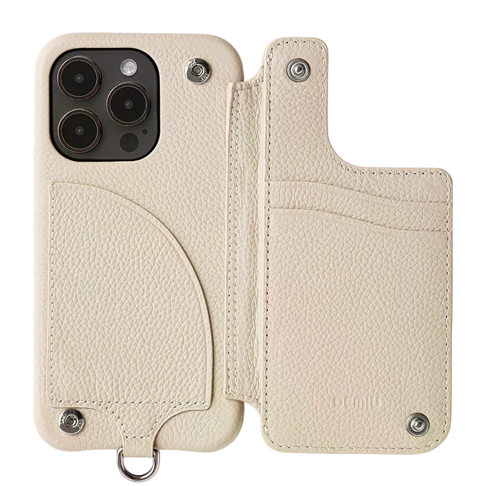 POCHE FLAT ストラップセット iPhone16Pro