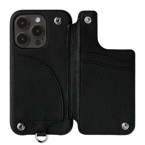 POCHE FLAT ストラップセット iPhone16ProMax