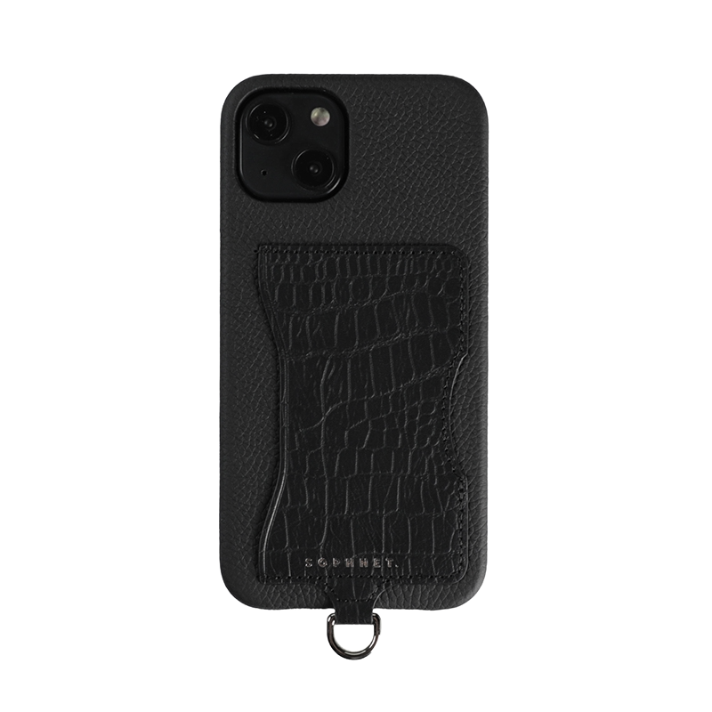SOPH. Bespoke custom hard case LEATHER PHONE CASE for iPhone14 (Soph x Demiurubo collaboration custom hard case)