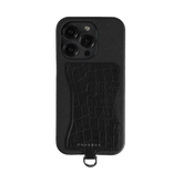  #カラー_ブラック×クロコ型ブラック