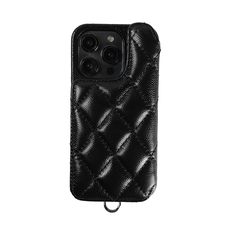 SOPH. Bespoke BALLON LEATHER QUILTING PHONE CASE for iPhone14Pro (Soph x Demiurubo Collaboration Baron)